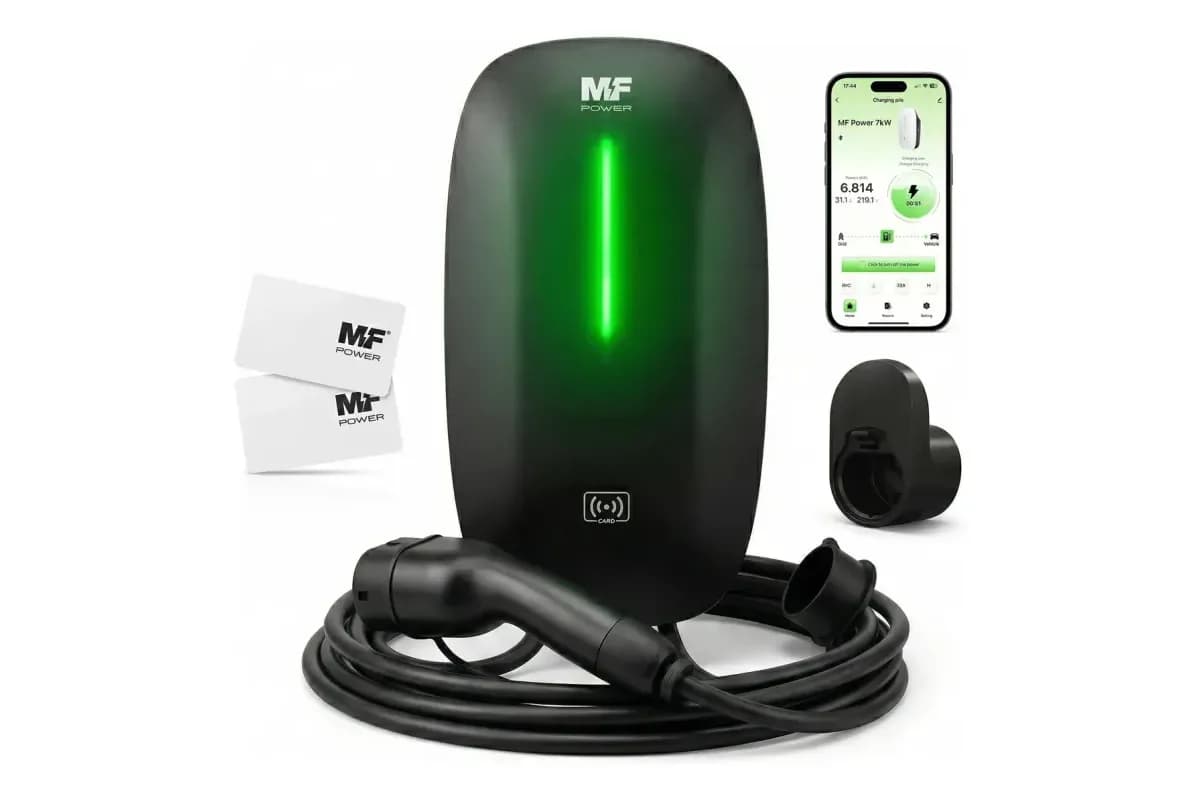 Wallbox MF Power Wallbox T2 7 kW IP65 com conector Tipo 2 (foto do anúncio)