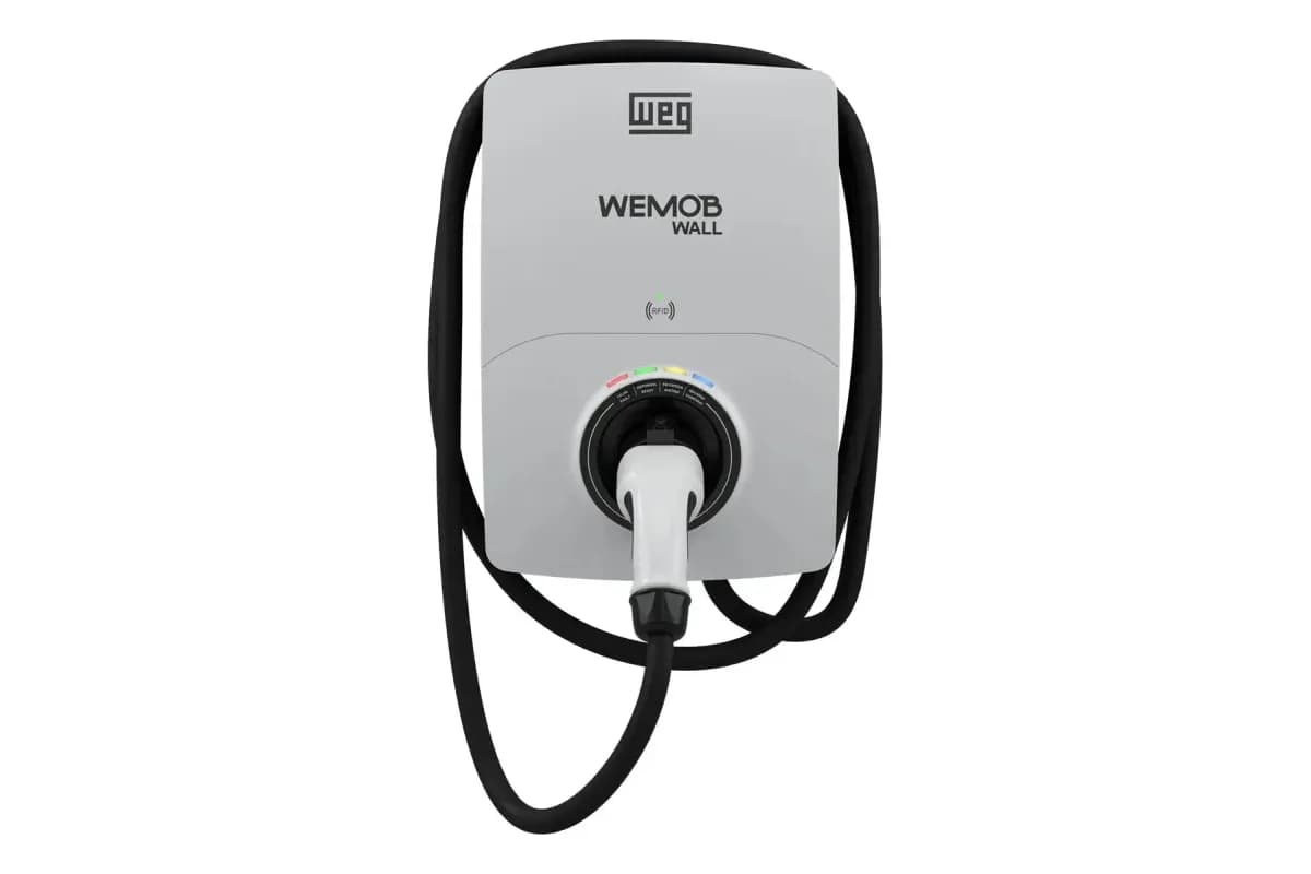 Wallbox WEG WEMOB Wall 7,4 kW com conector Tipo 2 (foto do anúncio)