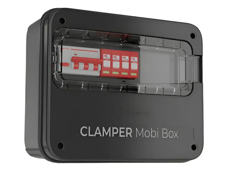 Clamper Mobi Box trifásico para wallbox de até 26 kW