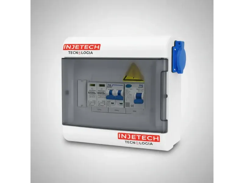 Quadro Injetech com tomada 20 A