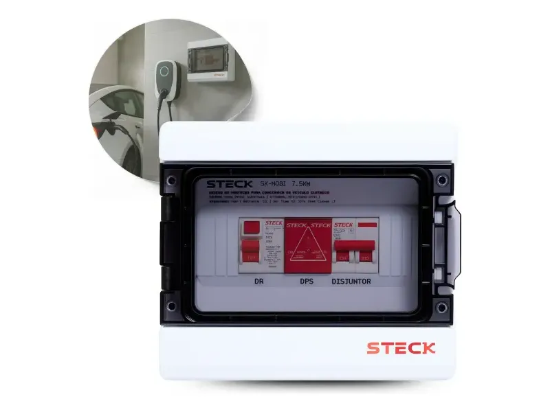 Quadro protetor Steck Mobi Box 220 V 7,5 kW