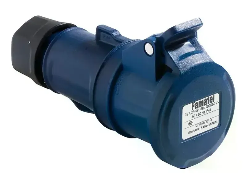 Tomada móvel industrial 32 A Famatel IP44